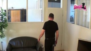 German submissive cuckold sex with blond housewife